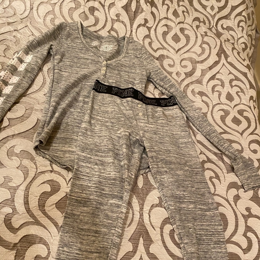Pink pajama set